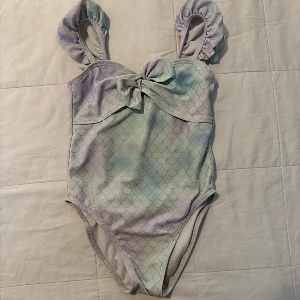 Janie and Jack Mermaid One Piece Bathing Suit